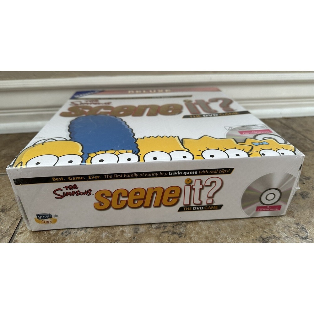 The Simpsons Scene It ? DVD Board Trivia Game 100% Complete 2009 Deluxe - Picture 3 of 4